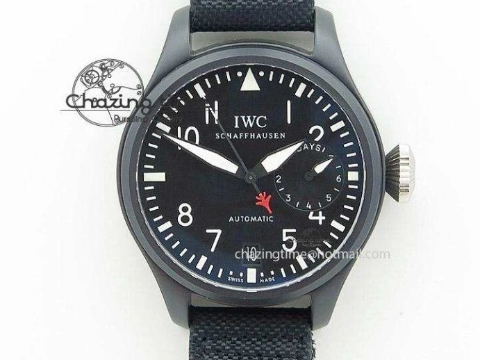 MIROTIME 0117 Mark XVII IW326504 MKS 1:1 Best Edition Black Dial On SS Bracelet MIYOTA 9015 V Durable 7210